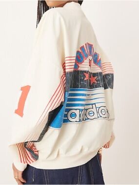 Adidas Silverado Spike Oversized Sweatshirt